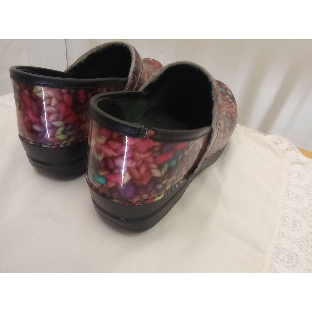 Dansko Clogs. Yarn Pattern Multi-Colored, Workwea… - image 4